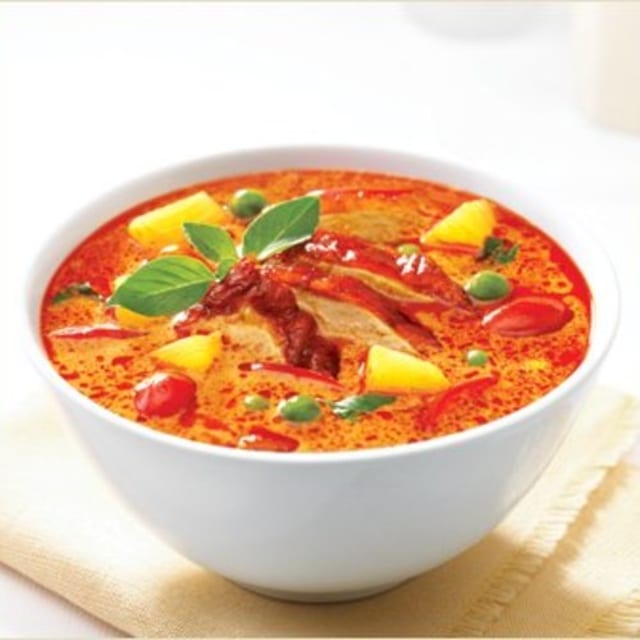 #41) Red Curry Pineapple & Grape Tomatoes.
