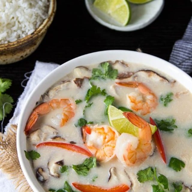 #52) Tom Ka (Shrimp).