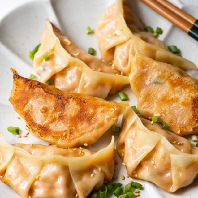 #12) Fried Potstickers.