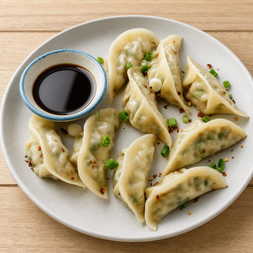 #11) Steamed Potstickers.
