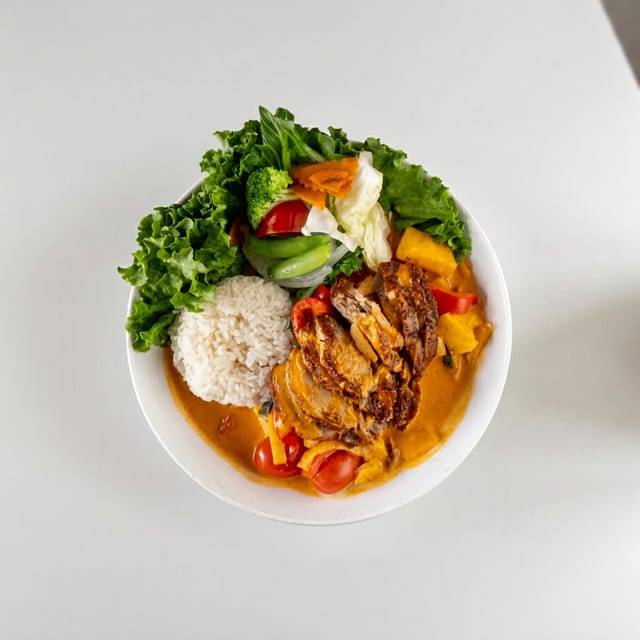 #82) Duck Red Curry.