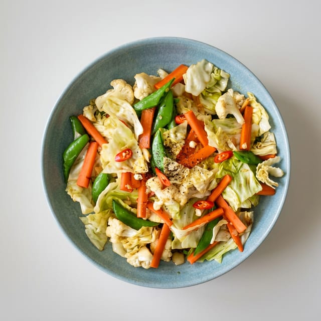 #25) Plain Mix Vegetable Stir Fry.