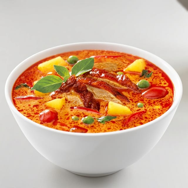#41) Red Curry Pineapple & Grape Tomatoes.