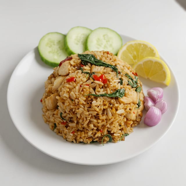 #21) Thai Basil Fried Rice.